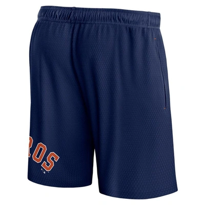 Shop Fanatics Branded  Navy Houston Astros Clincher Mesh Shorts