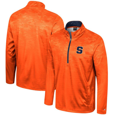 Shop Colosseum Orange Syracuse Orange The Machine Half-zip Jacket