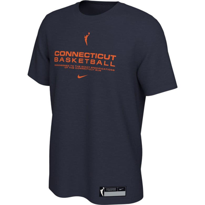 Shop Nike Navy Connecticut Sun On Court Legend Essential Practice T-shirt