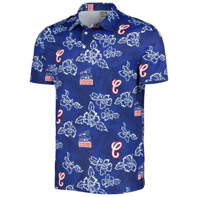 Shop Reyn Spooner Navy Chicago White Sox Cooperstown Collection Puamana Print Polo