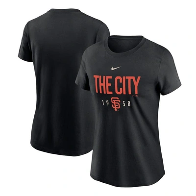 Shop Nike Black San Francisco Giants Local Team T-shirt
