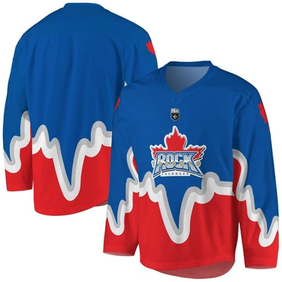 Shop Adpro Sports Youth Royal/red Toronto Rock Replica Jersey