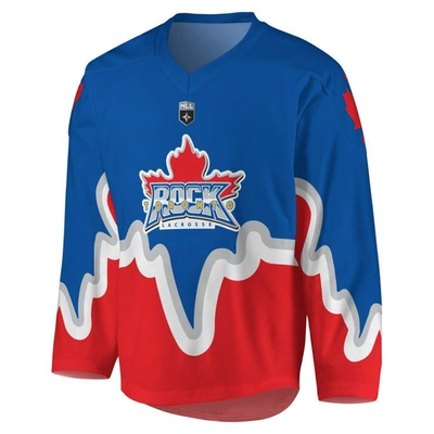 Shop Adpro Sports Youth Royal/red Toronto Rock Replica Jersey