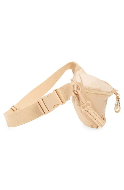 Beis The Pack Nylon Belt Bag In Beige