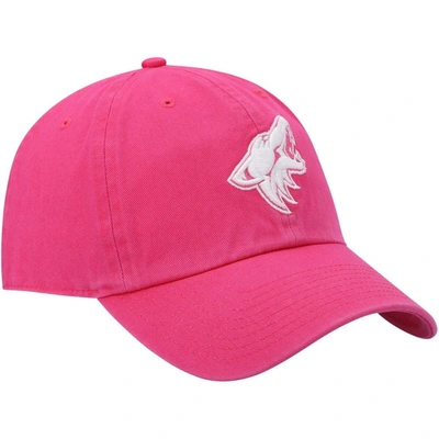 Shop 47 ' Pink Arizona Coyotes Clean Up Adjustable Hat