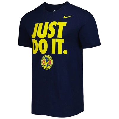 Shop Nike Navy Club America Just Do It T-shirt