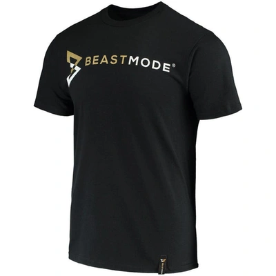 Shop Beast Mode Black Basic Logo T-shirt