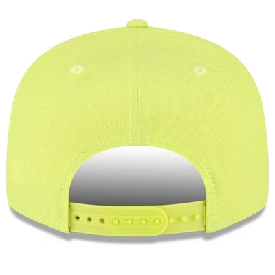 Shop New Era Neon Green Dallas Cowboys Color Pack Brights 9fifty Snapback Hat