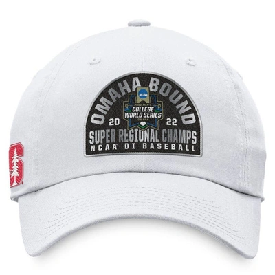 Top Of The World Baseball Super Regional Champions Locker Room Adjustable Hat In White
