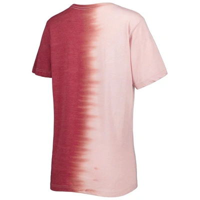 Shop Gameday Couture Cardinal Arkansas Razorbacks Find Your Groove Split-dye T-shirt