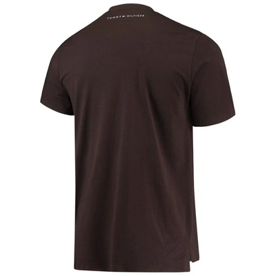 Shop Tommy Hilfiger Brown Cleveland Browns The Travis T-shirt