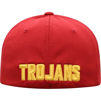 Top Of The World Cardinal Usc Trojans Reflex Logo Flex Hat In Cardinal