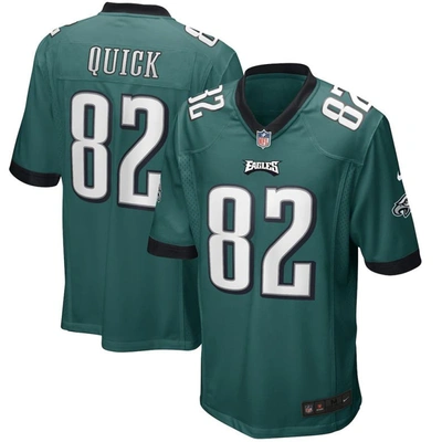 Shop Nike Mike Quick Midnight Green Philadelphia Eagles Game Retired Player Jersey