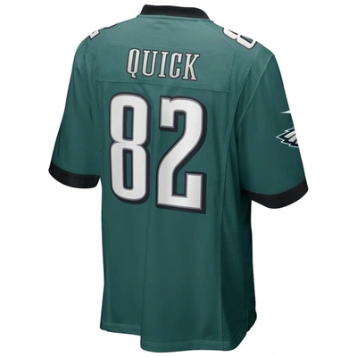 Shop Nike Mike Quick Midnight Green Philadelphia Eagles Game Retired Player Jersey