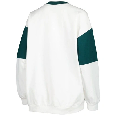 Shop Gameday Couture White Michigan State Spartans It's A Vibe Dolman Pullover Sweatshirt
