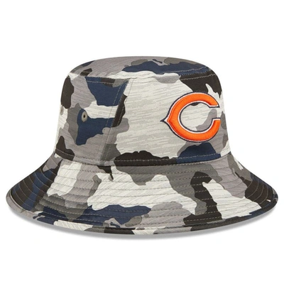 Shop New Era Camo Chicago Bears 2022 Nfl Training Camp Official Bucket Hat