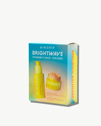 Kinship Brightwave Vitamin C Face & Eye Duo