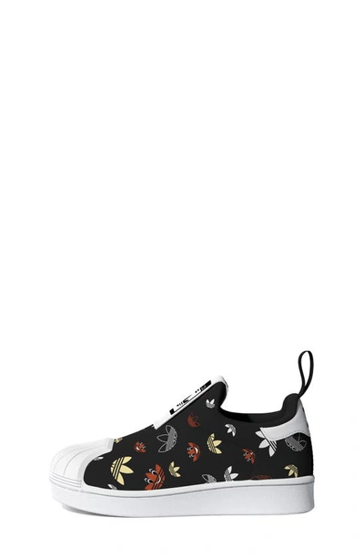 Shop Adidas Originals Superstar 360 Sneaker In Black/ White/ Orange