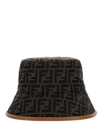 Shop Fendi Ff Jacquard Bucket Hat