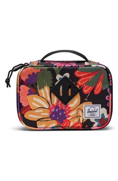 Shop Herschel Supply Co Kids' Heritage Recycled Polyester Pencil Case In Fall Blooms