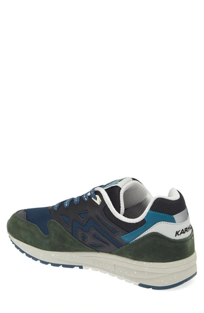 Shop Karhu Gender Inclusive Legacy 96 Sneaker In Kombu Green / Jet Black