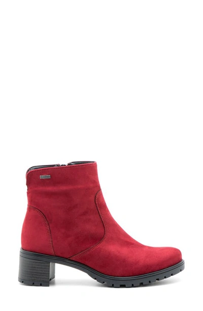 Shop Ara Roselle Gore-tex® Waterproof Bootie In Red