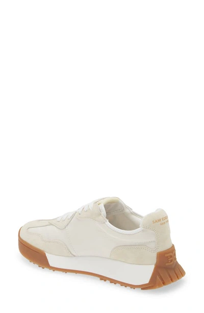 Shop Sam Edelman Langley Sneaker In Off White