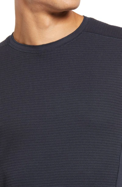 Vince Thermal Long Sleeve T-shirt In Coastal