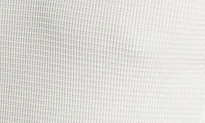 Vince Thermal Long Sleeve T-shirt In Off White