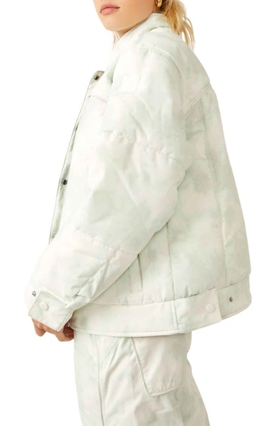Shop Fp Movement By Free People Bunny Slope Puffer Jacket In Mountain Mist Sage