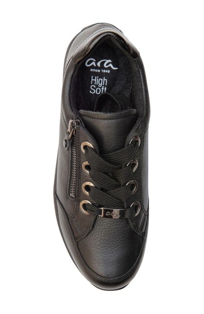 Shop Ara Ollie Sneaker In Black/ Anthracite