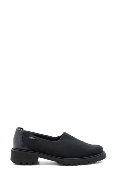 Shop Ara Kempton Waterproof Slip-on Shoe In Black