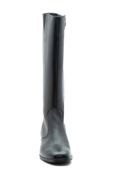 Shop Ara Grantham Riding Boot In Black