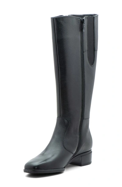 Ara Grantham Riding Boot In Black