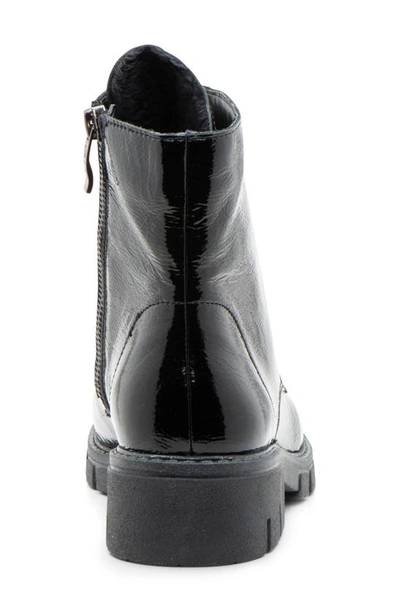 Ara Debbie Lace-up Bootie In Black Leather