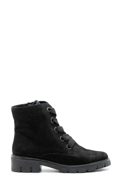 Ara Debbie Lace-up Bootie In Black