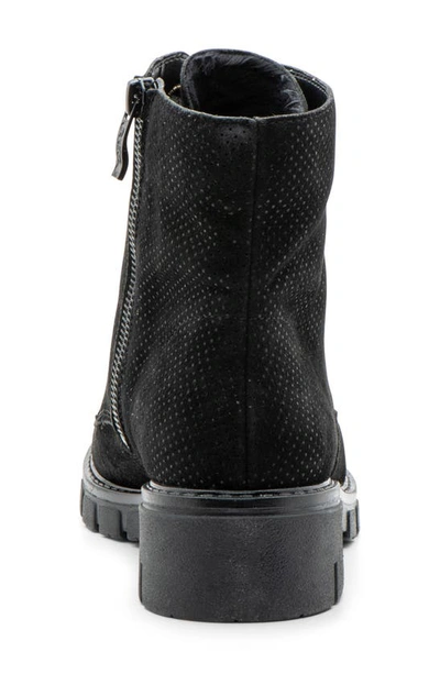 Ara Debbie Lace-up Bootie In Black