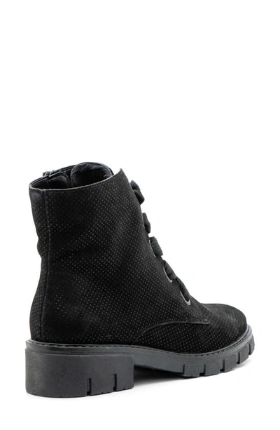 Ara Debbie Lace-up Bootie In Black