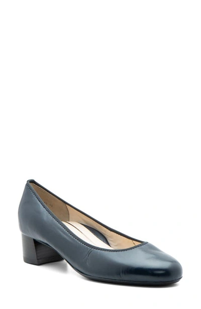 Shop Ara Vivian Pump In Navy