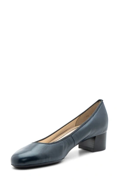 Shop Ara Vivian Pump In Navy