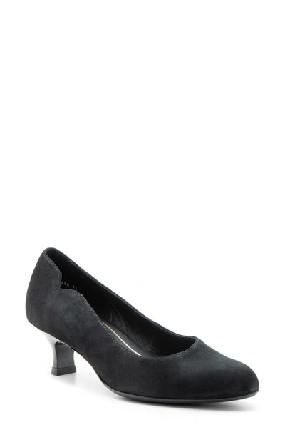 Shop Ara Kat Kitten Heel Pump In Black