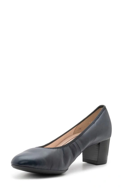 Shop Ara Kendall Pump In Navy