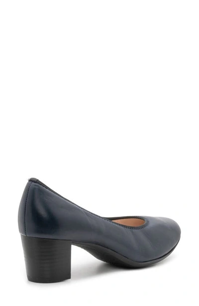 Shop Ara Kendall Pump In Navy