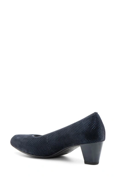 Shop Ara Kelly Pump In Midnight Blue