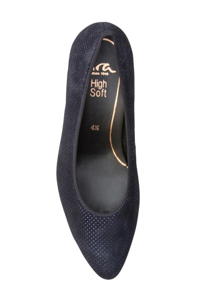 Shop Ara Kelly Pump In Midnight Blue