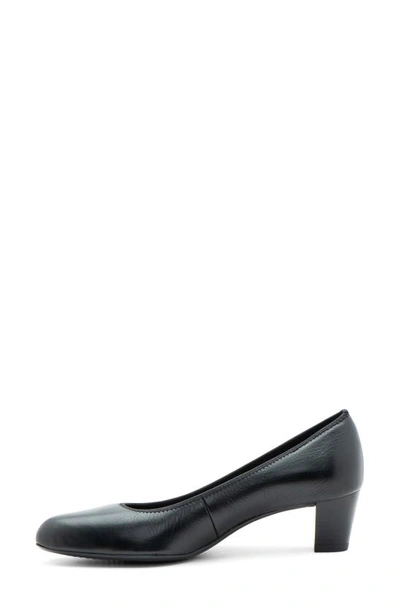 Shop Ara Kelly Pump In Black Leather