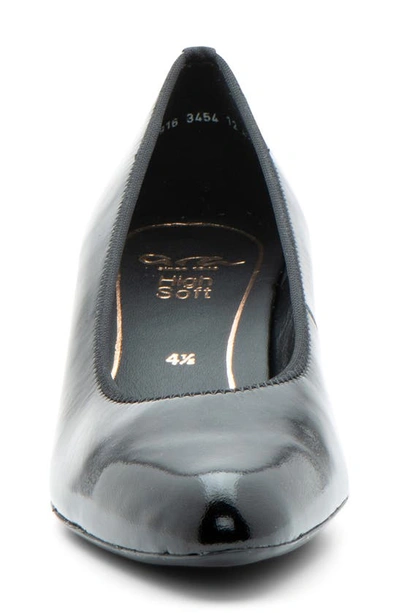 Ara Kelly Pump In Black Gloss