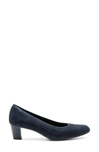 Shop Ara Kelly Pump In Midnight Blue