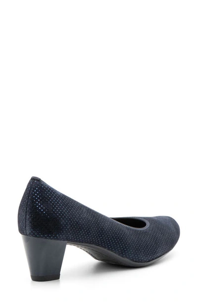 Ara Kelly Pump In Midnight Blue