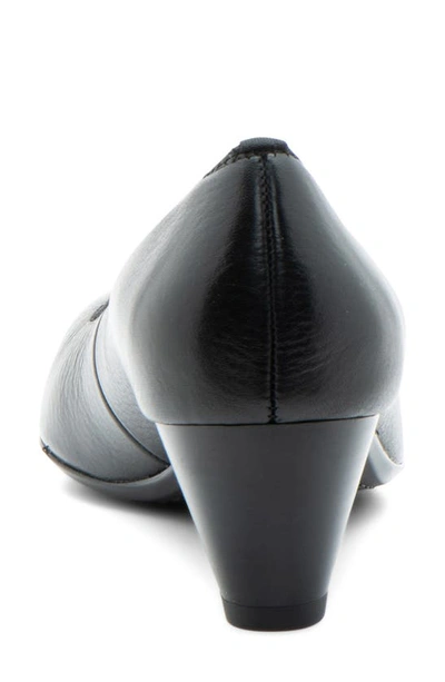 Ara Kelly Pump In Black Leather